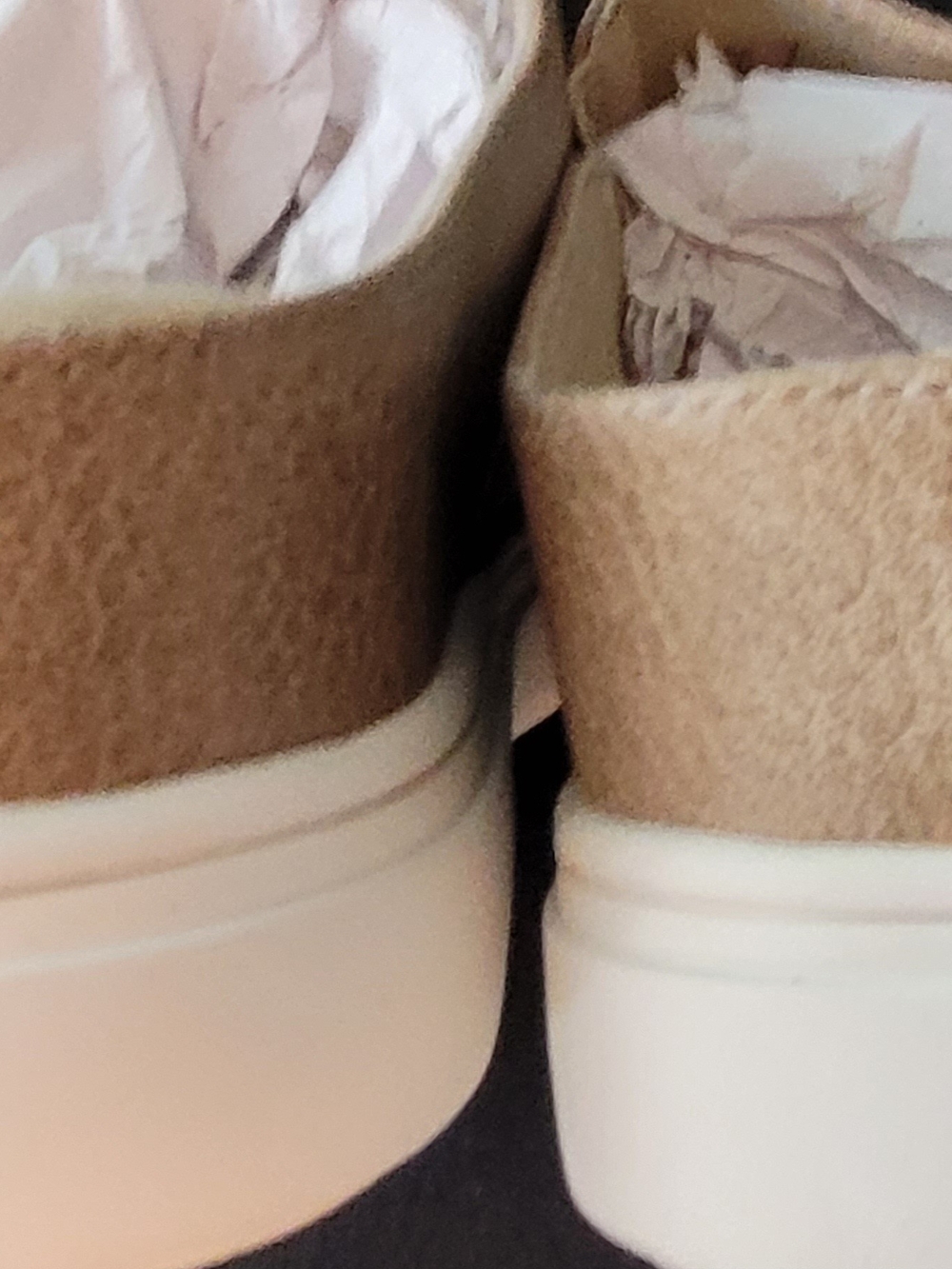 Yellow Box Taupe Slip-On Clog Sneakers with White Platform - Picture 9 of 13